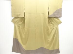 田島輝久作　山並み模様訪問着